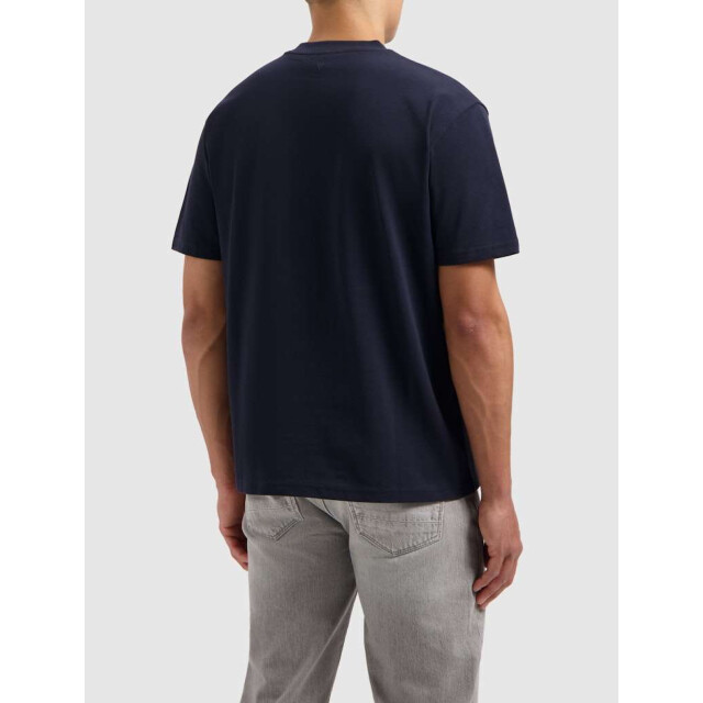 Pure Path Loose fit crewneck ss t-shirts navy 25010114-07 large