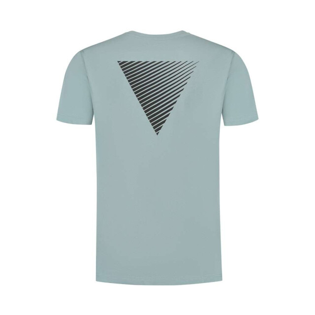 Pure Path Regular fit crewneck ss t-shirts blue grey 25010119-93 large