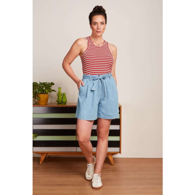 King Louie Marnie shorts festa light denim 09760473-473 large