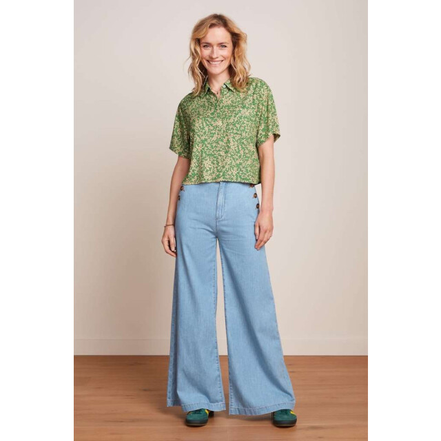 King Louie Pirla pants festa light denim 09759473-473 large