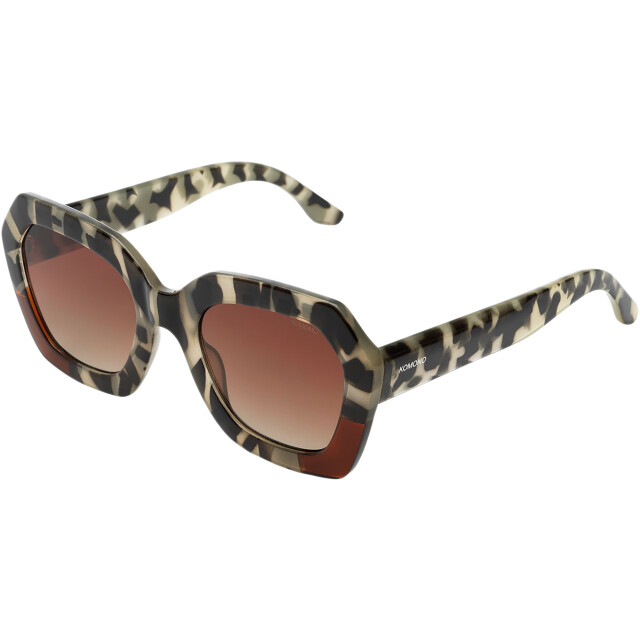 Komono Gwen bronze bobcat sunglasses KOM-S10530 large