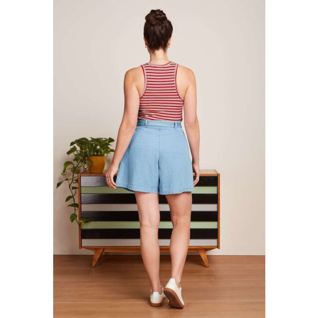 King Louie Marnie shorts festa light denim 09760473-473 large