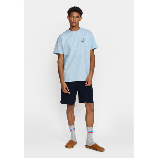 Revolution Sim printed t-shirt dustblue 1389 SIM-Dustblue large