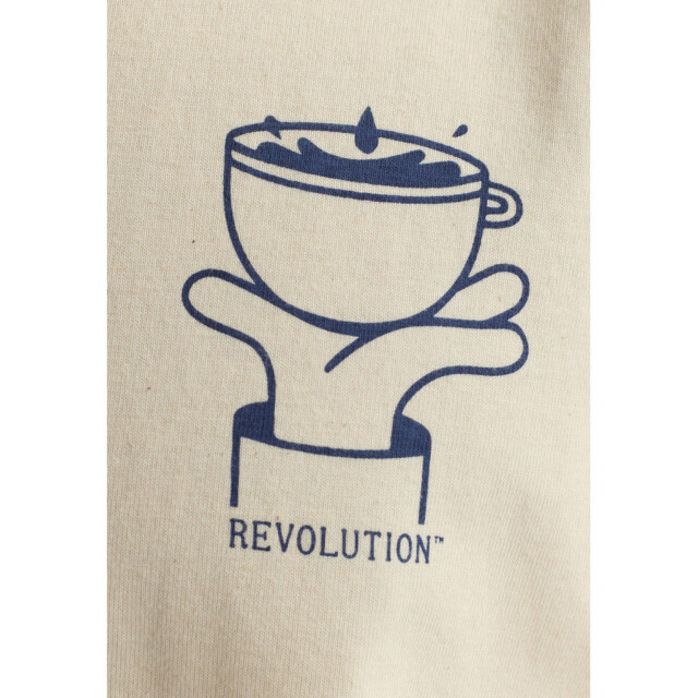 Revolution Roa printed t-shirt offwhite 1394 ROA-Offwhite large