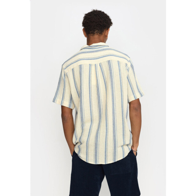 Revolution Short sleeved cuban shirt blue 3163 Cuban-Blue large
