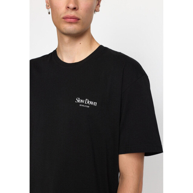 Revolution Application t-shirt black 1393 SLO black large