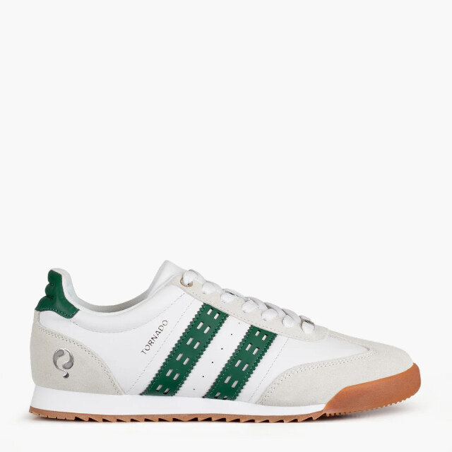 Q1905 Sneaker tornado wit/hardgroen QM1243840-000-1 large