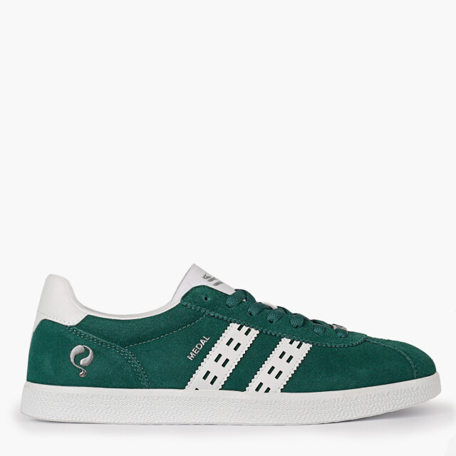 Q1905 Sneaker medal classic hardgroen/wit QM1243548-943-1 large