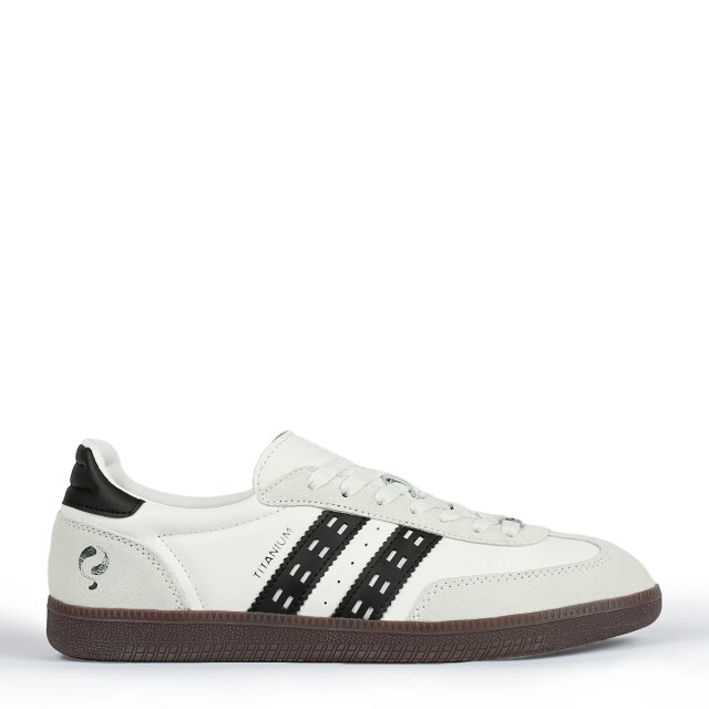 Q1905 Sneaker titanium wit/zwart QM1243549-000-1 large