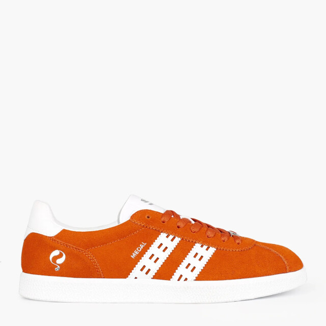 Q1905 Sneaker medal classic retro oranje/wit QM1243548-319-1 large