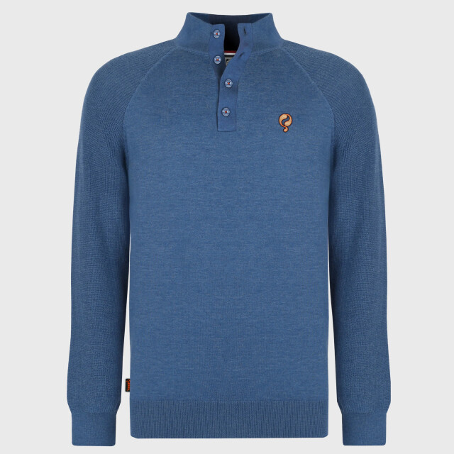 Q1905 Trui oldehove denim melange QM2344627-604-1 large