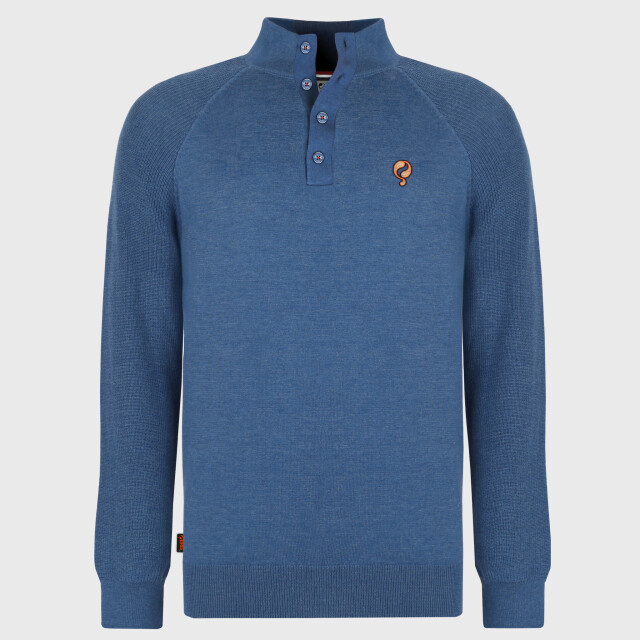 Q1905 Trui oldehove denim melange QM2344627-604-1 large