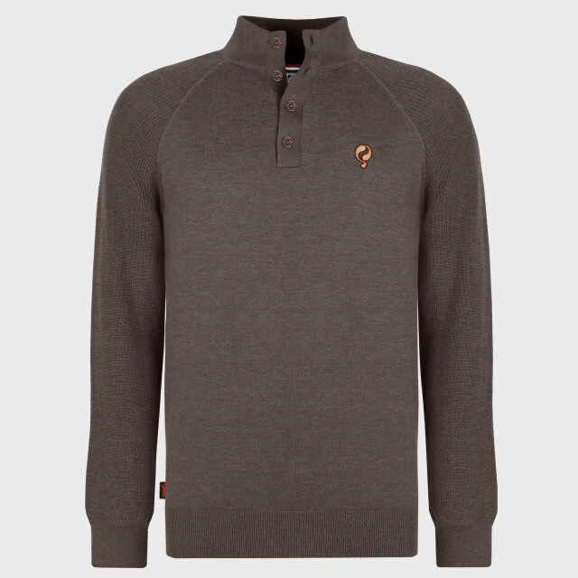 Q1905 Trui oldehove dark melange QM2344627-839-1 large