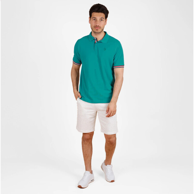 Q1905 Polo shirt matchplay teal QM2653525-950-1 large
