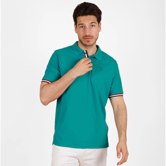 Q1905 Polo shirt matchplay teal QM2653525-950-1 large
