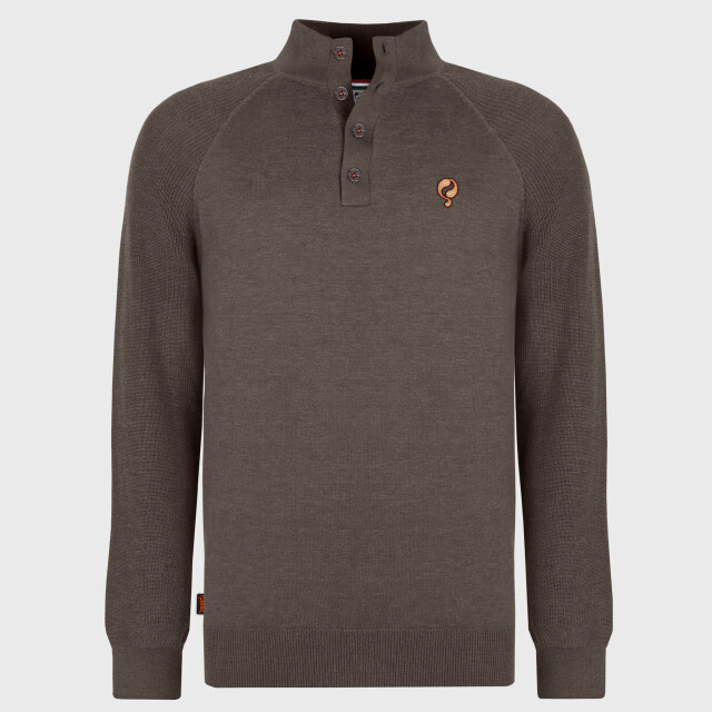 Q1905 Trui oldehove dark melange QM2344627-839-1 large