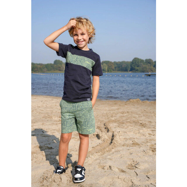 B.Nosy Zomer short jongens wavy aop paul Y502-6613-967 large