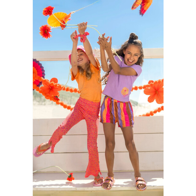B.Nosy Zomer flair broek meisjes fabulous aop pepper Y503-5634-985 large