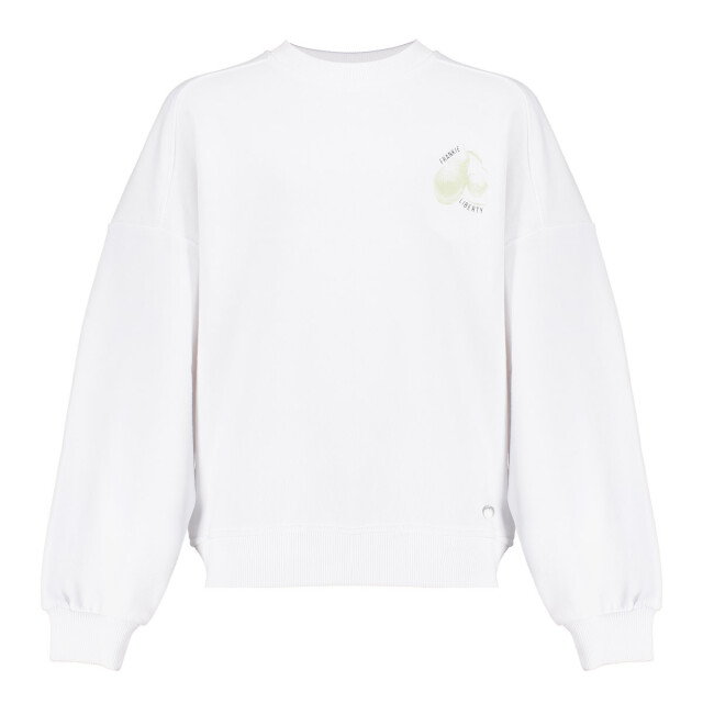 Frankie & Liberty Zomer sweatshirt meisjes - rana FL25203 - Clear White - Rana large