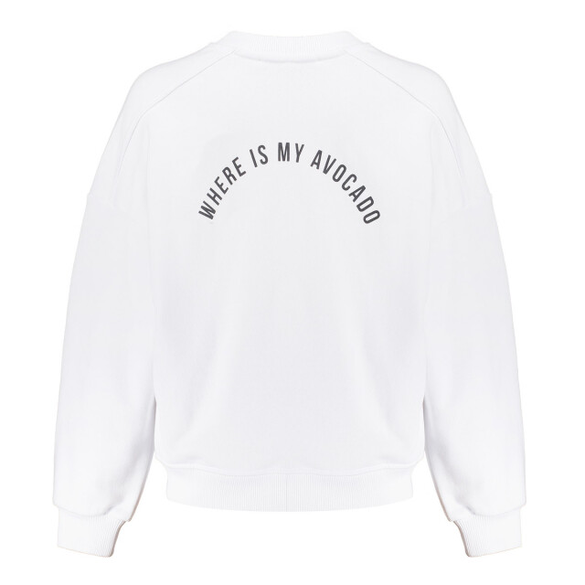 Frankie & Liberty Zomer sweatshirt meisjes - rana FL25203 - Clear White - Rana large