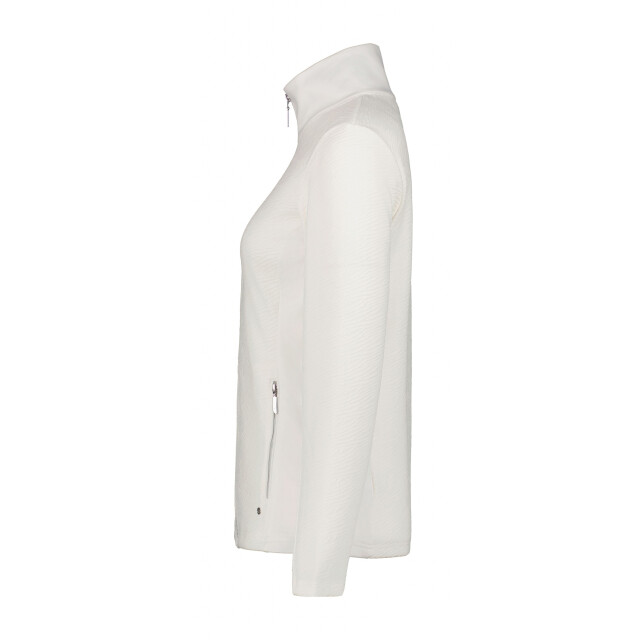 Luhta ilvesoja fleece sweater met rits dames - 068809_100-XXL large