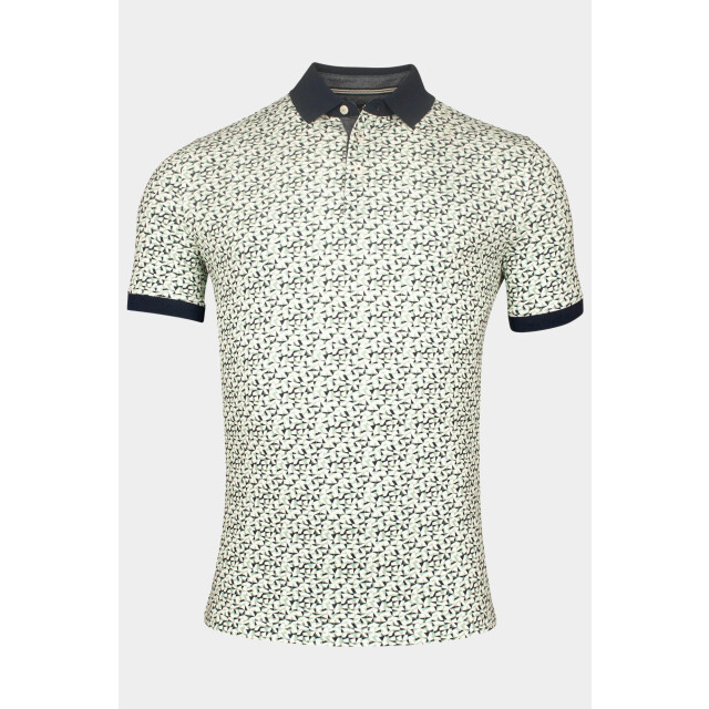 Baileys Polo korte mouw poloshirt pique with all over 515230/72 188151 large