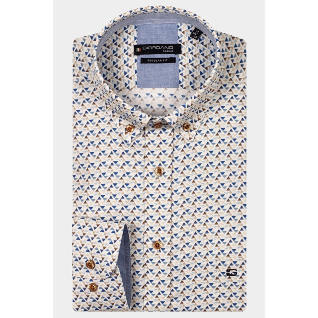 Giordano Casual hemd korte mouw league short sleeve button do 516025/60 188530 large