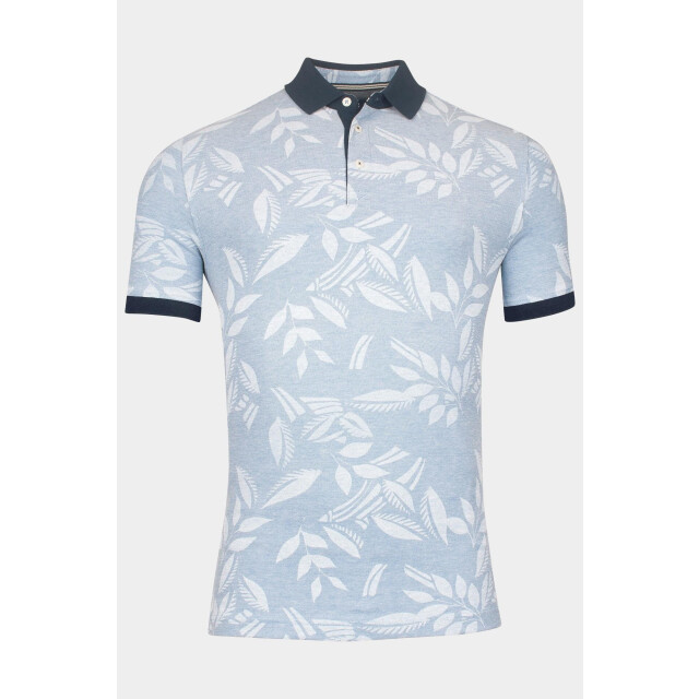 Baileys Polo korte mouw poloshirt 2-tone pique,all ov 515226/63 188135 large