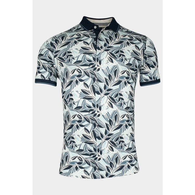 Baileys Polo korte mouw poloshirt 2-tone all over pr 515247/98 188210 large