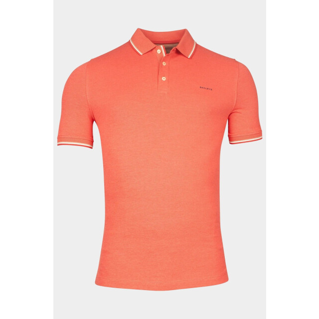 Baileys Polo korte mouw poloshirt 2-tone oxford piqu 515293/33 188245 large