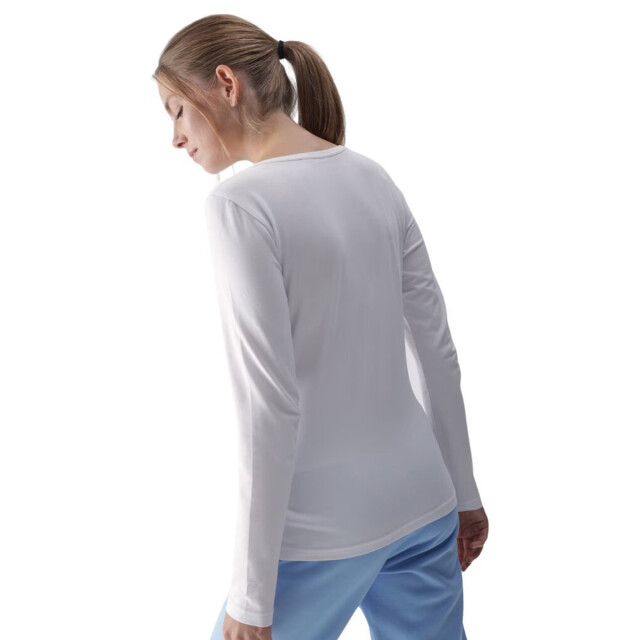 4F Dames wmm00tlonf376 t-shirt met lange mouwen UTMR2034_white large
