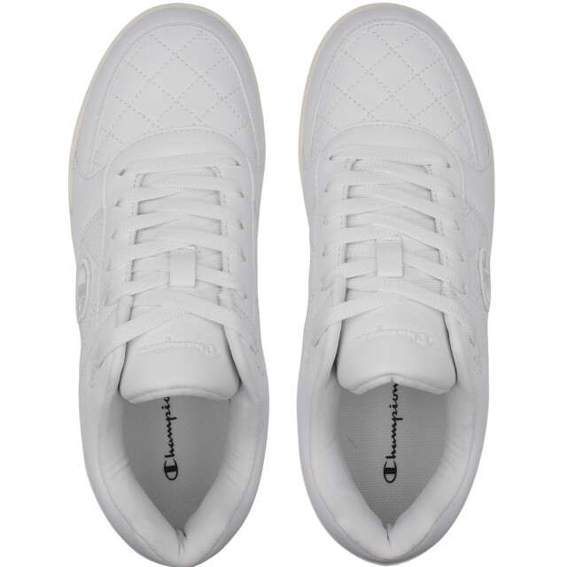 Champion Dames rd18 heritage quilted low cut trainers UTMR1865_white large