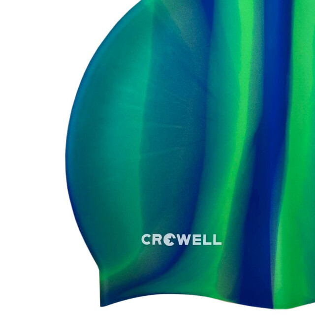 Crowell Multi vlam siliconen badmuts UTMR78487_bluegreen large