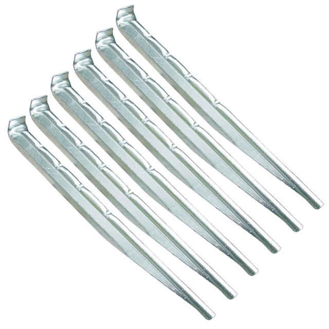 High Peak 42225 aluminium tentharingen (set van 6) UTMR1542_silver large