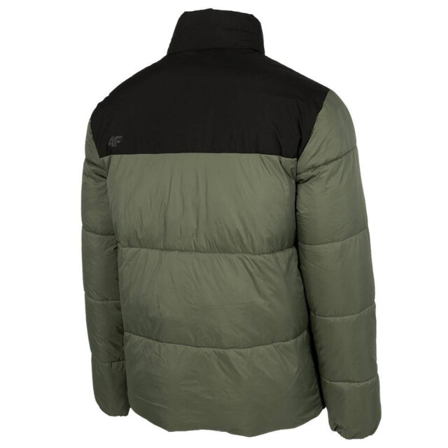 4F Heren h4z22 gewatteerde jas UTMR78155_greenblack large