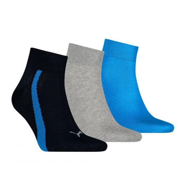 Puma Lifestyle enkelsokken voor volwassenen (pak van 3) UTMR628_blackgreyblue large
