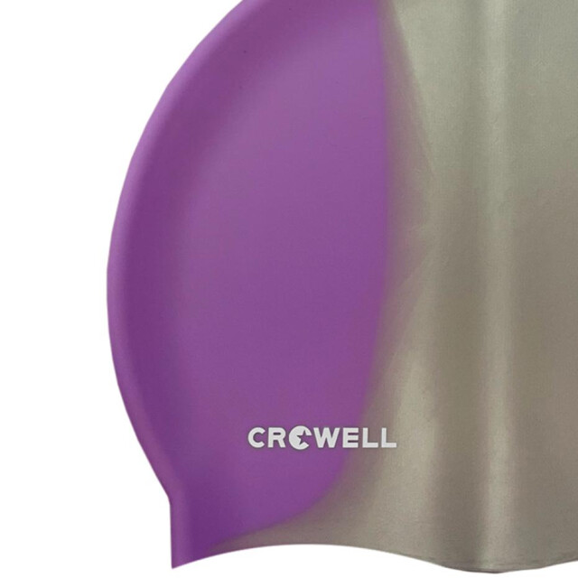 Crowell Multi vlam siliconen badmuts UTMR78487_violetgrey large