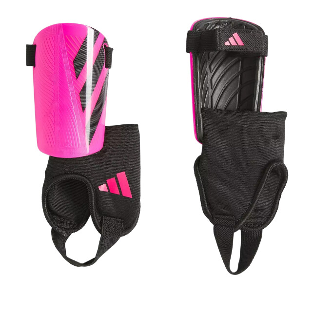 Adidas Tiro wedstrijdvoetbalscheenbeschermers voor kinderen/kinderen UTMR78179_pinkblack large