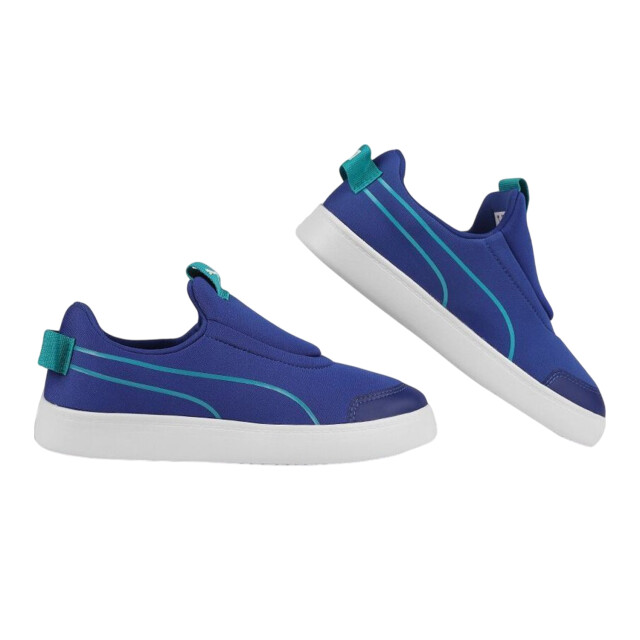 Puma Kinder/kinder courtflex v2 slip-on schoenen UTMR78039_blue large