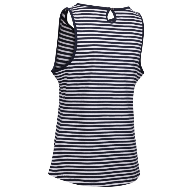 Trespass Dames kelly stripe vest top UTTP6471_navy large