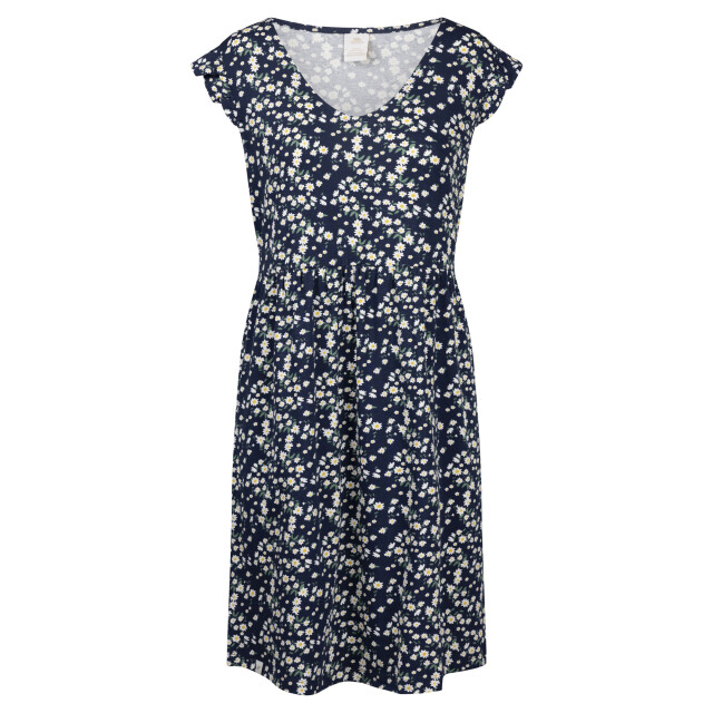 Trespass Dames gertha daisy jersey jurk UTTP6875_navy large