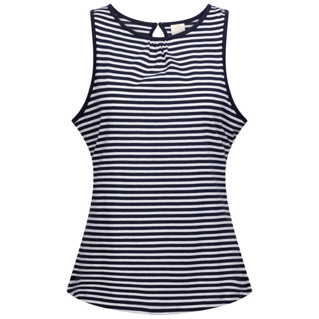 Trespass Dames kelly stripe vest top UTTP6471_navy large