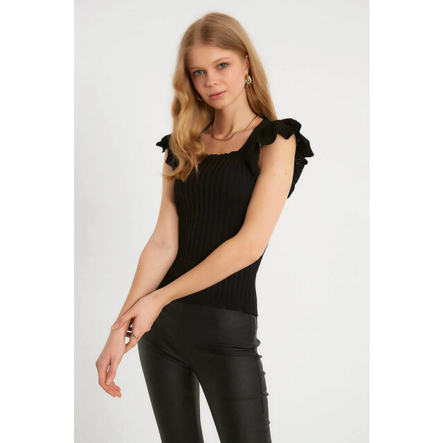 Robin-Collection Elastische ribstof top t93547 RBN-T93547 large