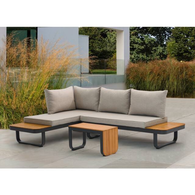 SenS-Line samos loungeset multifunctioneel aluminium taupe 3079734 large