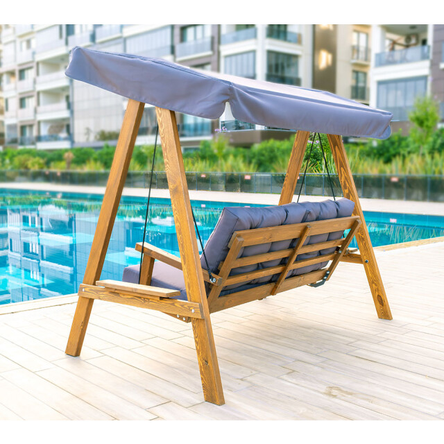 Westmann Pera 2000 houten hollywood schommelbank 116x203x180 cm 3169352 large