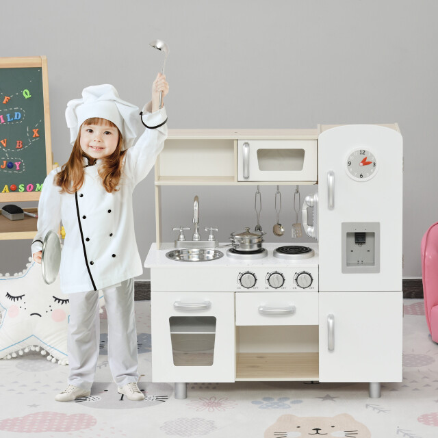 4goodz Uitgebreide speelkeuken kinderkeuken met toebehoren 30x74x81cm 3170181 large