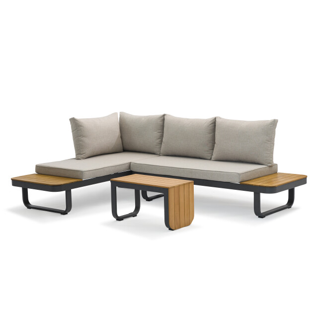 SenS-Line samos loungeset multifunctioneel aluminium taupe 3079734 large