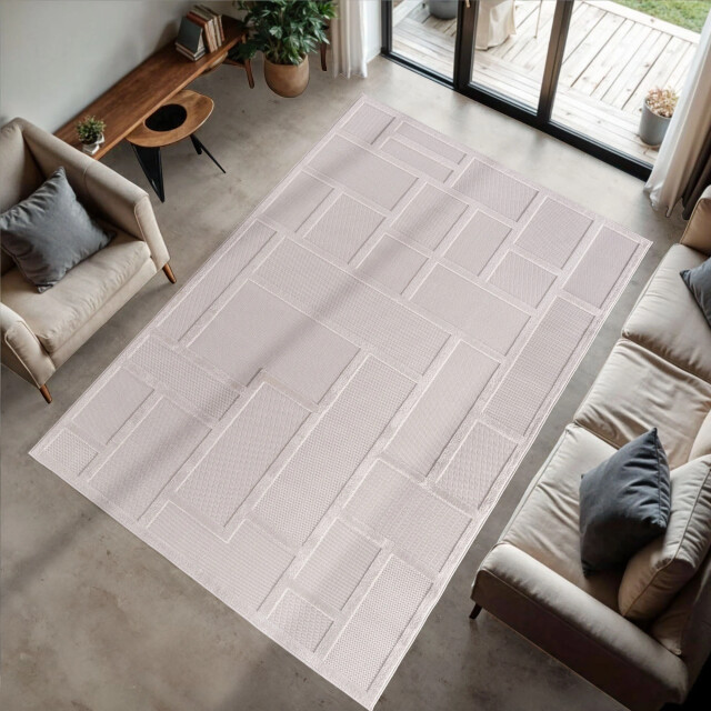 Muratap Buitenkleed doha luxury laagpolig vloerkleed in & outdoor 120x170 cm 3170851 large