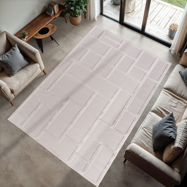 Muratap Buitenkleed doha luxury laagpolig vloerkleed in & outdoor 80x150 cm 3170853 large