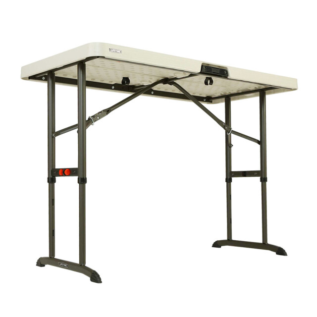Lifetime Kunststof campingtafel in hoogte verstelbaar 122x61x86 cm 3170981 large
